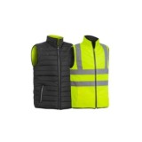 CHALECO ACOLCHADO REVERSIBLE ALTA VISIBILIDAD