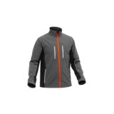 SOFTSHELL FORTE RESISTENTE GRIS-NARANJA