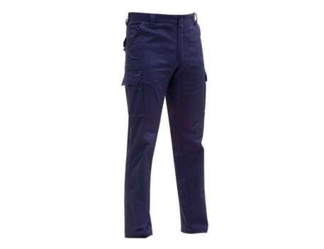 PANTALÓN STRETCH MULTIBOSILLO BÁSICO MARINO