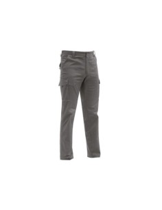 PANTALÓN STRETCH MULTIBOLSILLOS BÁSICO GRIS