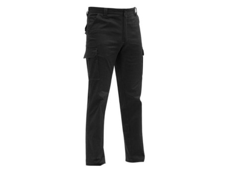 PANTALÓN STRETCH MULTIBOLSILLOS BÁSICO NEGRO