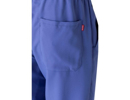 PANTALÓN PIJAMA MICROFIBRA AZUL PERSA VELILLA