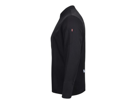 CHAQUETA COCINA MICROFIBRA MANGA LARGA VELILLA 405210