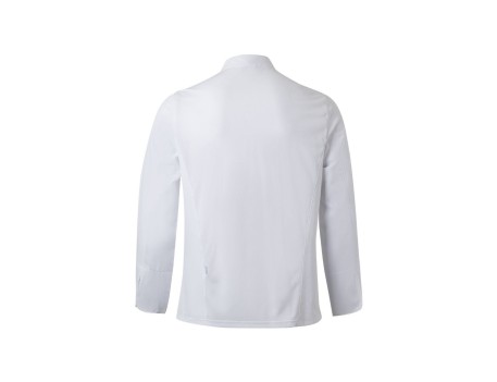 CHAQUETA DE COCINA MICROFIBRA MANGA LARGA VELILLA