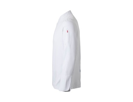 CHAQUETA DE COCINA MICROFIBRA MANGA LARGA VELILLA