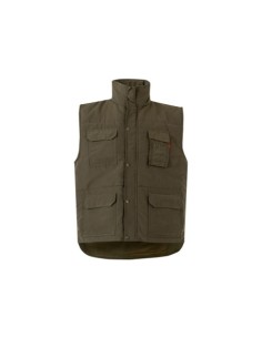 CHALECO ACOLCHADO MULTIBOLSILLOS VERDE VELILLA 108
