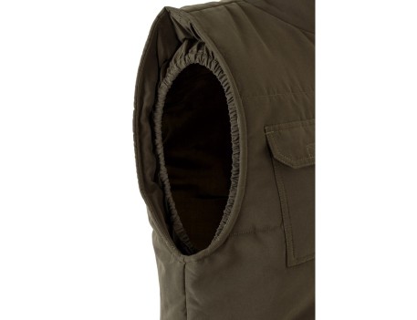CHALECO ACOLCHADO MULTIBOLSILLOS VERDE VELILLA 108