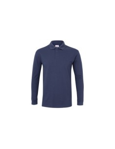 POLO DE TRABAJO MANGA LARGA VELILLA PIQUÉ 105503