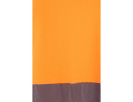 POLO MANGA CORTA ALTA VISIBILIDAD NARANJA FLUOR VELILLA