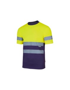 CAMISETA TÉCNICA BICOLOR ALTA VISIBILIDAD VELILLA