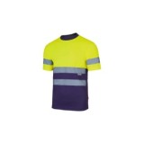 CAMISETA TÉCNICA BICOLOR ALTA VISIBILIDAD VELILLA