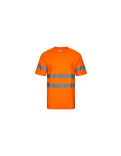 CAMISETA TÉCNICA MANGA CORTA ALTA VISIBILIDAD NARANJA VELILLA