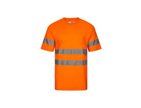CAMISETA TÉCNICA MANGA CORTA ALTA VISIBILIDAD NARANJA VELILLA
