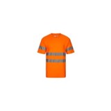 CAMISETA TÉCNICA MANGA CORTA ALTA VISIBILIDAD NARANJA VELILLA