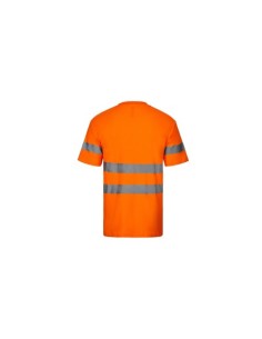 CAMISETA TÉCNICA MANGA CORTA ALTA VISIBILIDAD NARANJA VELILLA 2
