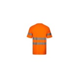 CAMISETA TÉCNICA MANGA CORTA ALTA VISIBILIDAD NARANJA VELILLA