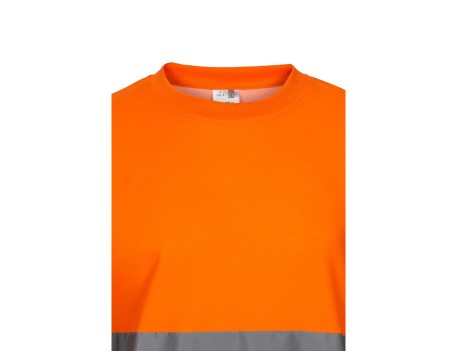CAMISETA TÉCNICA MANGA CORTA ALTA VISIBILIDAD NARANJA VELILLA