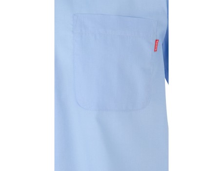 CAMISA MANGA CORTA VELILLA 531 CELESTE