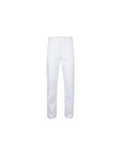 PANTALÓN DE TRABAJO MULTIBOLSILLOS BLANCO VELILLA