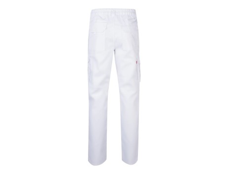 PANTALÓN DE TRABAJO MULTIBOLSILLOS BLANCO VELILLA