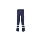 PANTALÓN MULTIBOLSILLOS MARINO CON BANDAS VELILLA