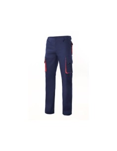 PANTALÓN MULTIBOLSILLOS SLIM FIT VELILLA BICOLOR