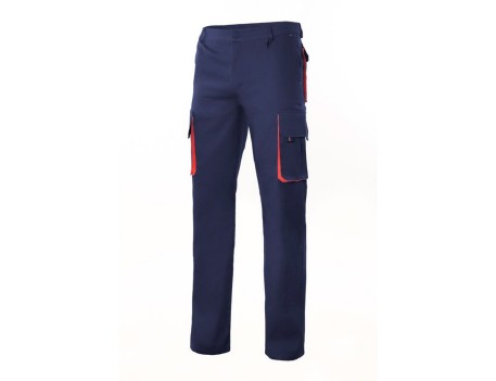 PANTALÓN MULTIBOLSILLOS SLIM FIT VELILLA BICOLOR