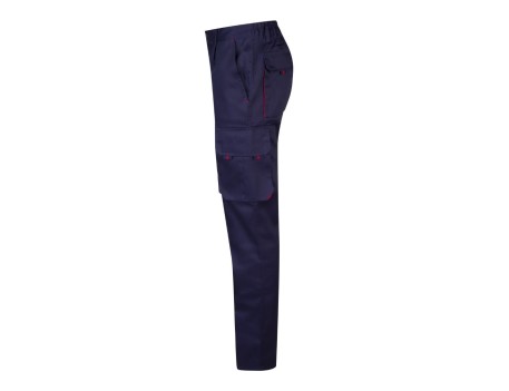 PANTALÓN MULTIBOLSILLOS SLIM FIT VELILLA BICOLOR
