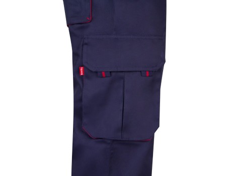 PANTALÓN MULTIBOLSILLOS SLIM FIT VELILLA BICOLOR
