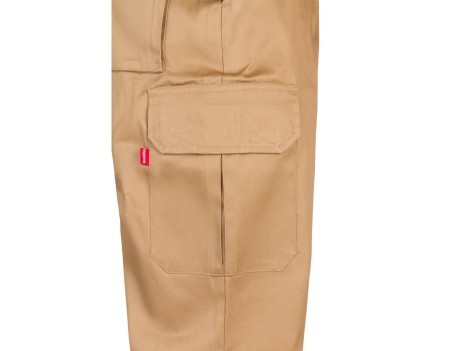 PANTALÓN MULTIBOLSILLOS DE TRABAJO BEIGE VELILLA MOD.345