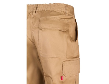 PANTALÓN MULTIBOLSILLOS DE TRABAJO BEIGE VELILLA MOD.345
