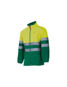 CHAQUETA POLAR BICOLOR ALTA VISIBILIDAD VELILLA 183