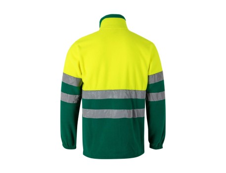 CHAQUETA POLAR BICOLOR ALTA VISIBILIDAD VELILLA 183