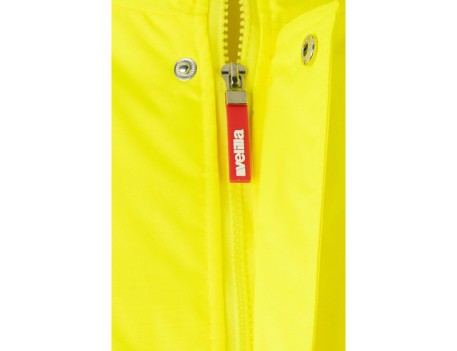 PARKA ALTA VISIBILIDAD BICOLOR AMARILLO MARINO VELILLA