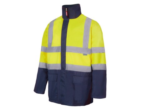PARKA ALTA VISIBILIDAD 4 EN 1 VELILLA 306003 AMARILLO/MARINO