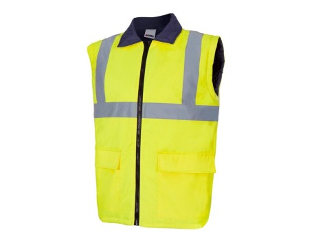 PARKA ALTA VISIBILIDAD 4 EN 1 VELILLA 306003 AMARILLO/MARINO