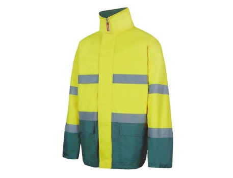 PARKA ALTA VISIBILIDAD BICOLOR VELILLA 306002