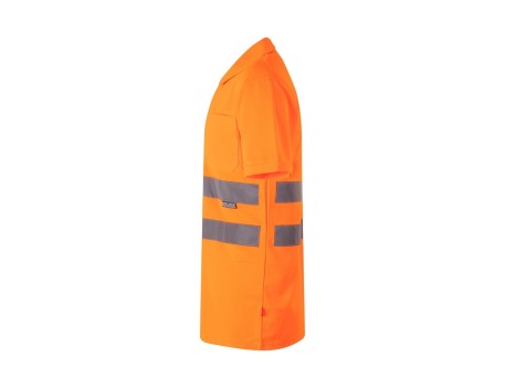 POLO ALTA VISIBILIDAD MANGA CORTA NARANJA VELILLA 172