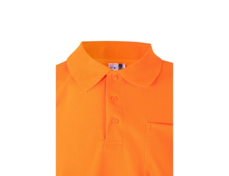 POLO ALTA VISIBILIDAD MANGA CORTA NARANJA VELILLA 172