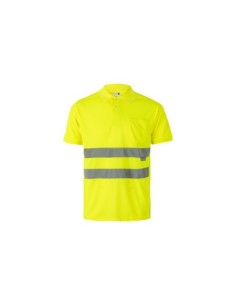 POLO ALTA VISIBILIDAD MANGA CORTA AMARILLO VELILLA
