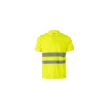 POLO ALTA VISIBILIDAD MANGA CORTA AMARILLO VELILLA