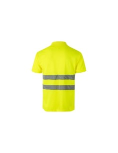 POLO ALTA VISIBILIDAD MANGA CORTA AMARILLO VELILLA 2