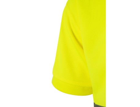 POLO ALTA VISIBILIDAD MANGA CORTA AMARILLO VELILLA