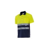 POLO BICOLOR ALTA VISIBILIDAD MANGA CORTA VELILLA 173