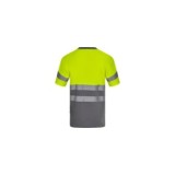 CAMISETA ALGODÓN ALTA VISIBILIDAD GRIS AMARILLO VELILLA 305613