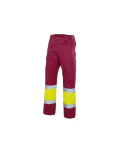 PANTALÓN BICOLOR ALTA VISIBILIDAD VELILLA 157 MULTIBOLSILLOS