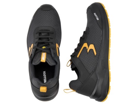 ZAPATILLA DE SEGURIDAD RUNNING AMARILLO S3S / RUNAS3S