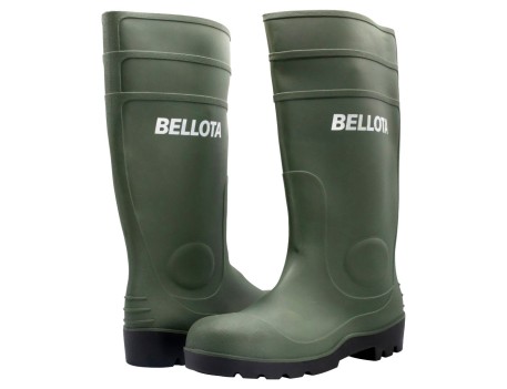 BOTA DE SEGURIDAD DE AGUA PVC S5 VERDE / 72242