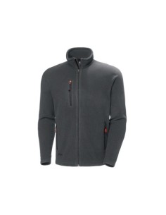CHAQUETA POLAR OXFORD FLEECE GRIS HELLY HANSEN