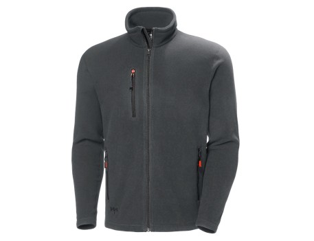 CHAQUETA POLAR OXFORD FLEECE GRIS HELLY HANSEN